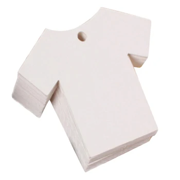 

100x Rustic Paper Package Card Gift Tag Price Labels Party Supplies