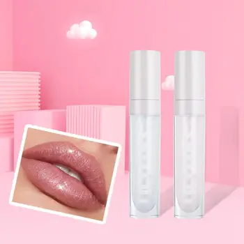 

Glass Pearlescent Glitter Lipstick Moisturizing Colorless Lip Moisture Lip Balm Long-Lasting Gloss Moisturizing Lip Glaze TSLM1