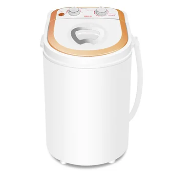 

Home dewatering machine Elution integrated single barrel washer semi-automatic small clothes washing machine for dormitory