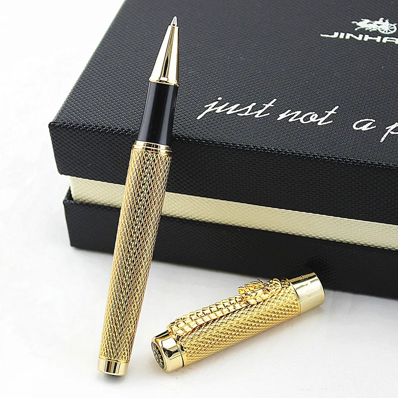 Креативная Высококачественная шариковая металлическая ручка Jinhao 1200 с клипсой
