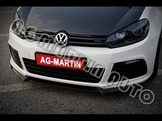Углеродное волокно V стиль MK6 авто передний подбородок крышка автомобиля передний бампер спойлер для Volkswagen/VW Golf VI mk6 R20 09-13