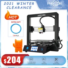 Mega S 3D принтер 3 5 "сенсорный экран Anycubic I3 новое обновление