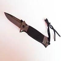 Складной нож 3cr13mov лезвие для кемпинга выживания EDC-инструмент 56HRC твердость швейцарские многофункциональные армейские охотничьи дорожные карманные ножи для переноски - Цвет: Черный