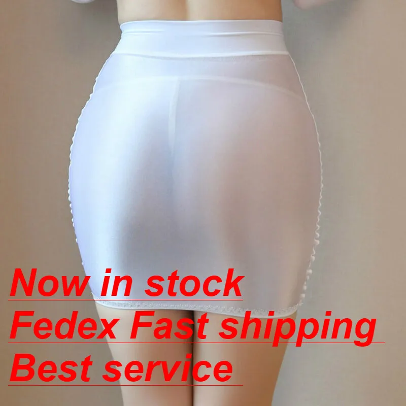 Mini Skirt Women Sexy Transparent Mini Skirt High Waisted Tight Stretchy Bodycon Skirt Clubwear Dance Party