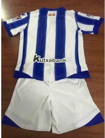 KIDS Детский комплект 19 20 Real Sociedad Jersey OYARZABAL X PRIETO AGIRRETXE Home Out GRANERO Футбольная форма - Цвет: KIDS
