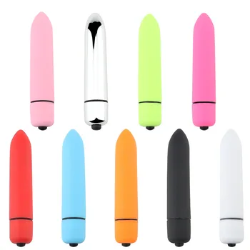 10 Speed Bullet Vibrator Anal Sex Toys Dildo Vibrators AV Stick G-spot Clitoris Stimulator Mini Toys for Women Juguetes Sexul3s 1