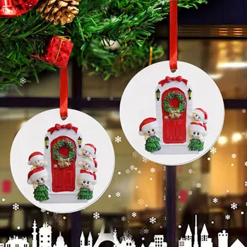 

2020 Christmas decorations for doll Pendant Ornaments Hanging Gift Product Personalized Family рождество boże narodzenie