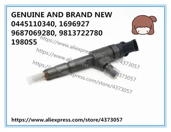 

GENUINE AND BRAND NEW DIESEL FUEL INJECTOR 0445110340, 0445110739, 1696927, 9687069280, 9813722780, 1980S5, AV2Q-9F593-BA