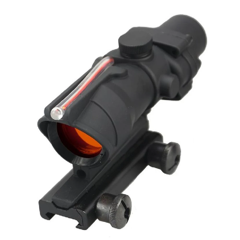 DREAMY ANT Red Dot ACOG 1X32 волоконно-оптический прицел винтовка прицел лопасть страйкбол охотничий прицел тактика Коллиматорный прицел