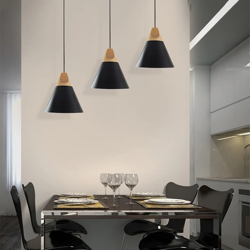  Nordic LED Pendant Lights Dining Room Pendant Lamp Modern Colorful Restaurant Kitchen Coffee Bedroo - 32976131032