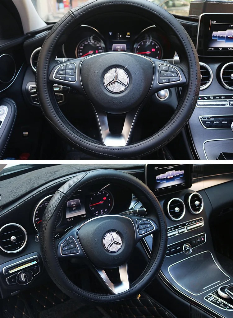 Только в Mercedes Benz C Class gl c 260 e gle Руль украшения с инкрустацией стразами ярлыки для украшения интерьера аккуратное переоборудование