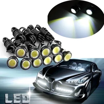 

2pcs 18 MM Car Eagle Eye Led Daytime Running Lights 12V Reversing LED Lights Car Parking Lights Car DRL Style