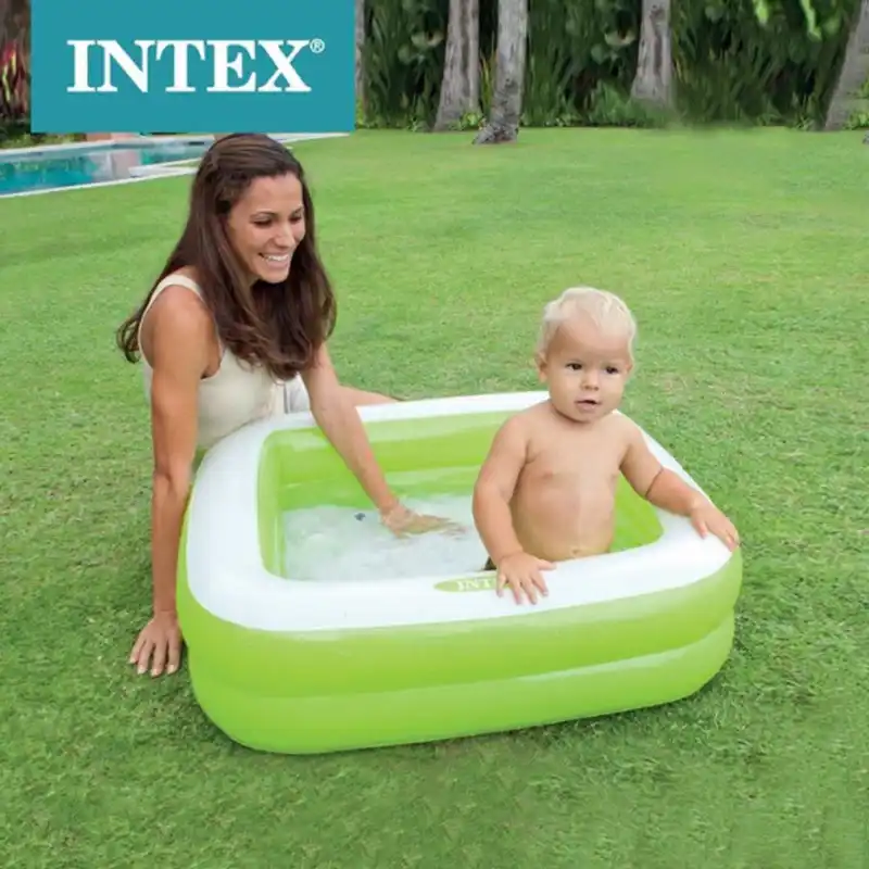 intex square baby pool