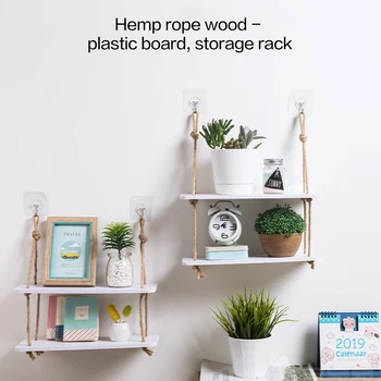 

Double layer Storage Shelf Decorative Storage Organization Shelf Premium Durable Simple Storage Rack For House Office Dormitory