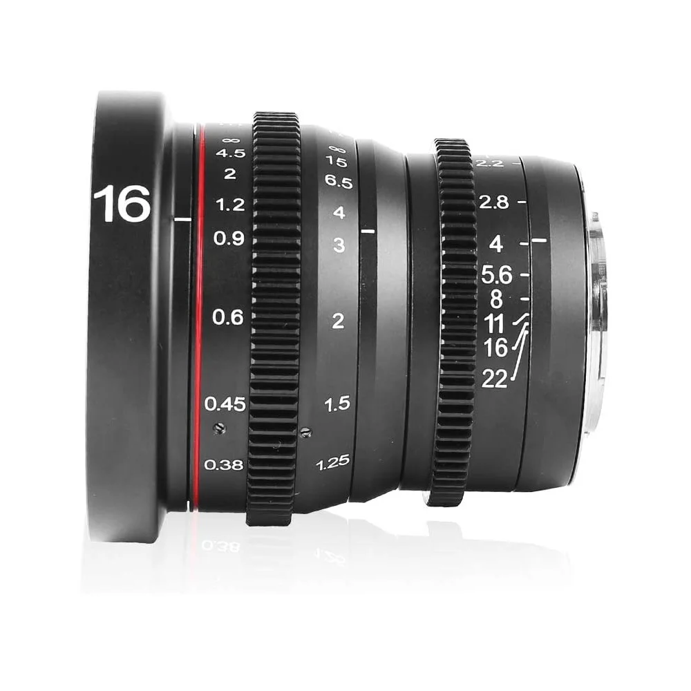 Meike 16mm T2.2 Manual Focus Aspherical Portrait