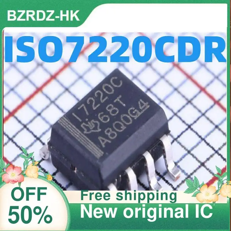 

10PCS ISO7220 ISO7220CDR I7220C 17220C ISO7220ADR SOP-8 New original IC