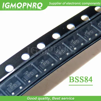 

100PCS BSS84 BSS84LT1G SOT23 P channel field effect transistor New Original