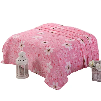 

Comfortable Soft Blanket Pink Dandelion Pattern Thick Flannel Sofa Blanket Bed Sofa / Bed / Sofa / Car Multi-Purpose