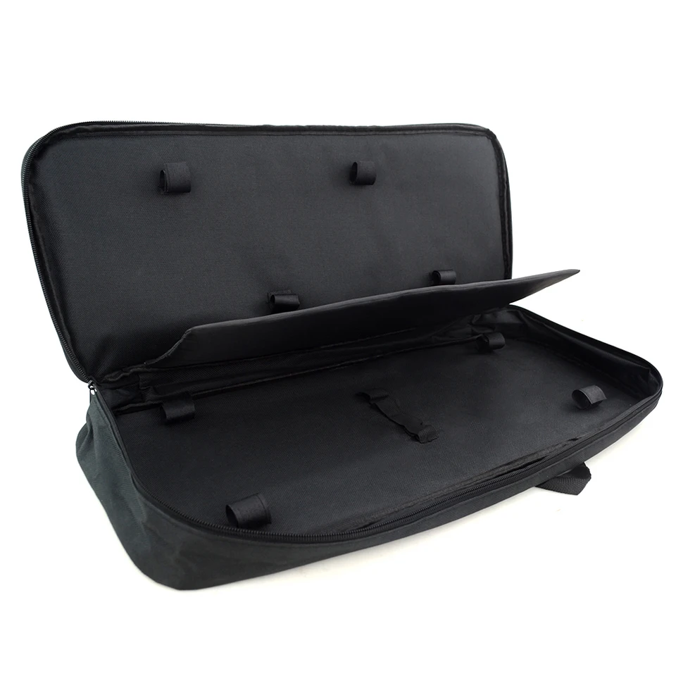 Acheter Repose-canne à pêche, 9 pièces, support pour mât de pêche, ensemble de barres d'alarme de morsure avec sac de rangement