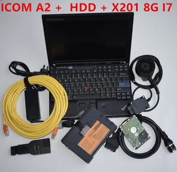 

for bmw icom a2+b+c with v2019.12 software hdd 1tb in X201 Laptop 3in1 programming & diagnostic tool one year warranty