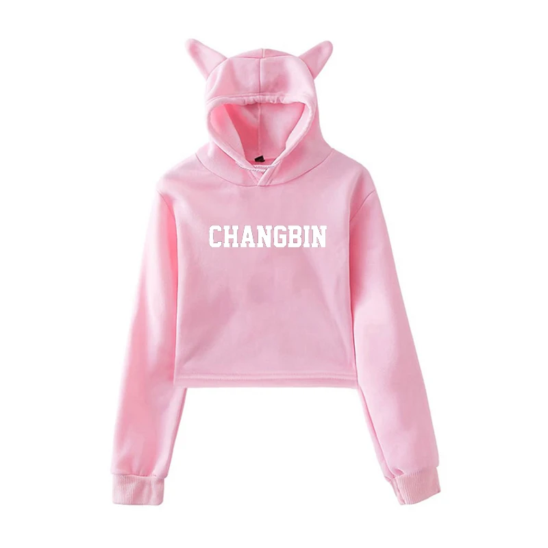 Stray Kids FELIX Cropped Hoodie