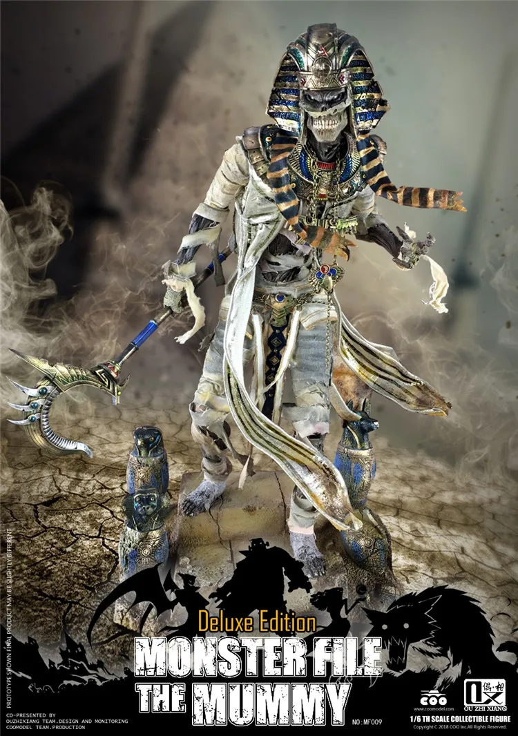 COOMODEL X OUZHIXIANG MF009 серия файлов монстров-MUMMY Deluxe Ver