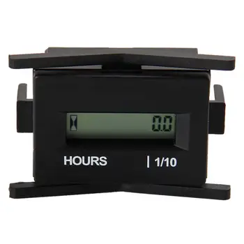 

Free shipping RL-HM010A Digital LCD Hour Meter DC 4.5-60V for motocross ATV dirt bike gasoline log splitter cutter Truck