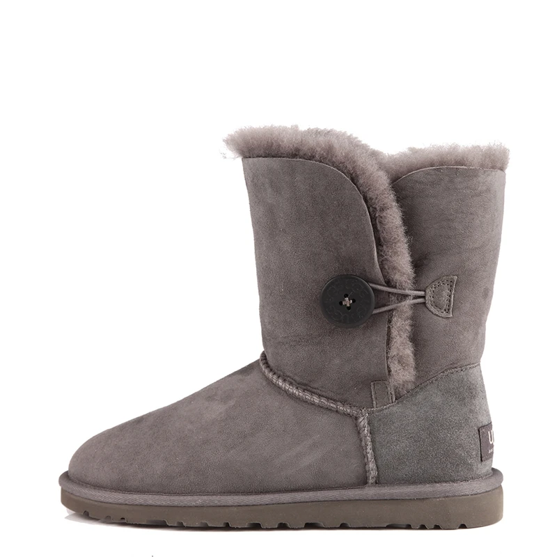 Угги Австралия нубук замша W 5803 W сапоги - Цвет: Grey 5803-W-GREY