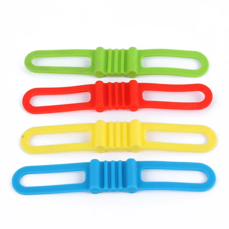 Hot Sale 10 pcs/lot Cycling Bike Bandage Flashlight Mount Holder Bicycle Silicone Elastic Strap Useful New