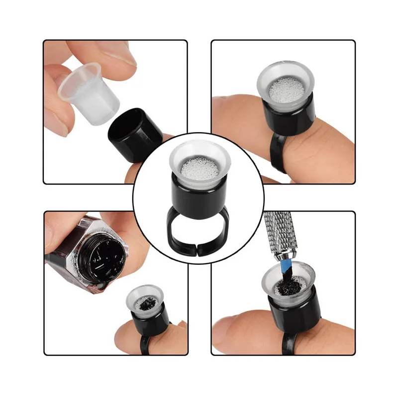 HAICAR-Tattoo-kit-Disposable-Tattoo-Ink-Ring-Cups-With-Sponge-Pigment-Holder-Permanent-Makeup-P-BB