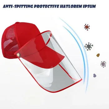 

Drop Ship Summer Adjustable Size Hats Anti Droplets Anti-spitting Protective Hat Men Dustproof Cover Peaked Caps Baseball Cap