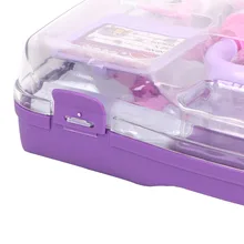 Моделирование медицина коробка игрушки играть доктор набор инструментов забавная игра Дети Образование подарок 634F