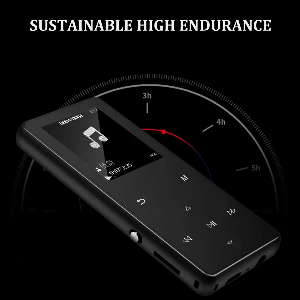 Роскошный Металлический MP4 плеер Bluetooth плеер портативный тонкий MP3 MP4 медиа 1,8 дюймов 8 ГБ/16 Гб музыкальный плеер подарок FM Hi-Fi Walkman