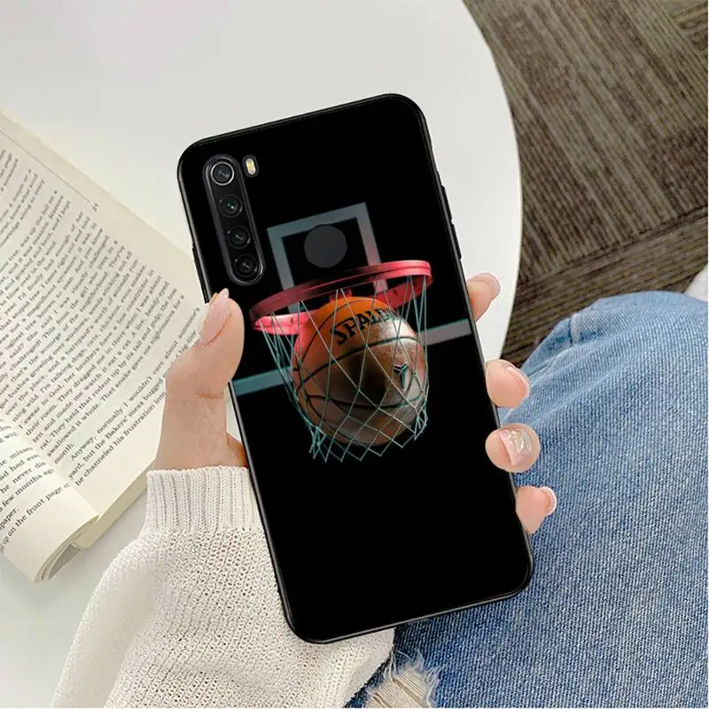 YNDFCNB Basketball Custom Soft Phone Case For Redmi note 8Pro 8T 6Pro 6A 9 Redmi 8 7 7A note 5 5A note 7 case best phone cases for xiaomi