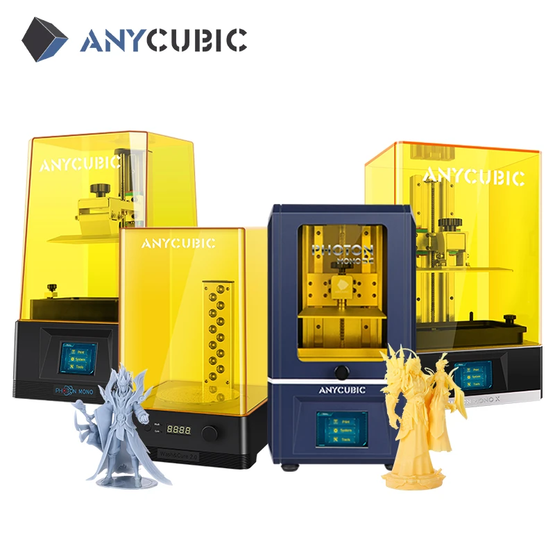 Uk Anycubic Lcd 3d Printer Resin Photon Photon S Photon Zero Wash Cure Machine Ebay