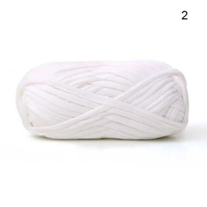 Hot 1 Pcs Hand-knit Rugs Woven Thread Crocheted Basket Blanket 100g Braided Rope DIY Yarn LSK99