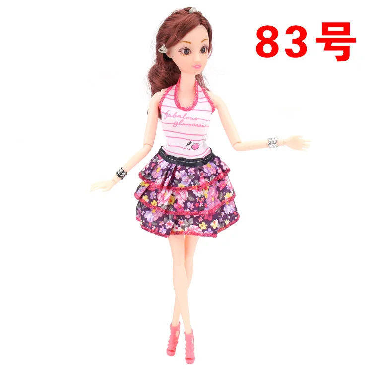 Doll Clothes 30cm Doll Handmade Fashion Short Skirt Outfit Daily Casual Wear Bjd Doll Clothes Doll Accessories Toys for Girls