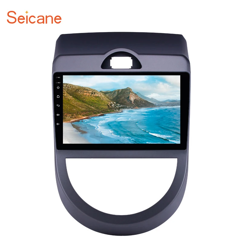 

Seicane Android 8.1 9 inch Double Din Car Radio GPS Multimedia Unit Player For 2010 2011 2012 2013 Kia Soul support DVR SWC