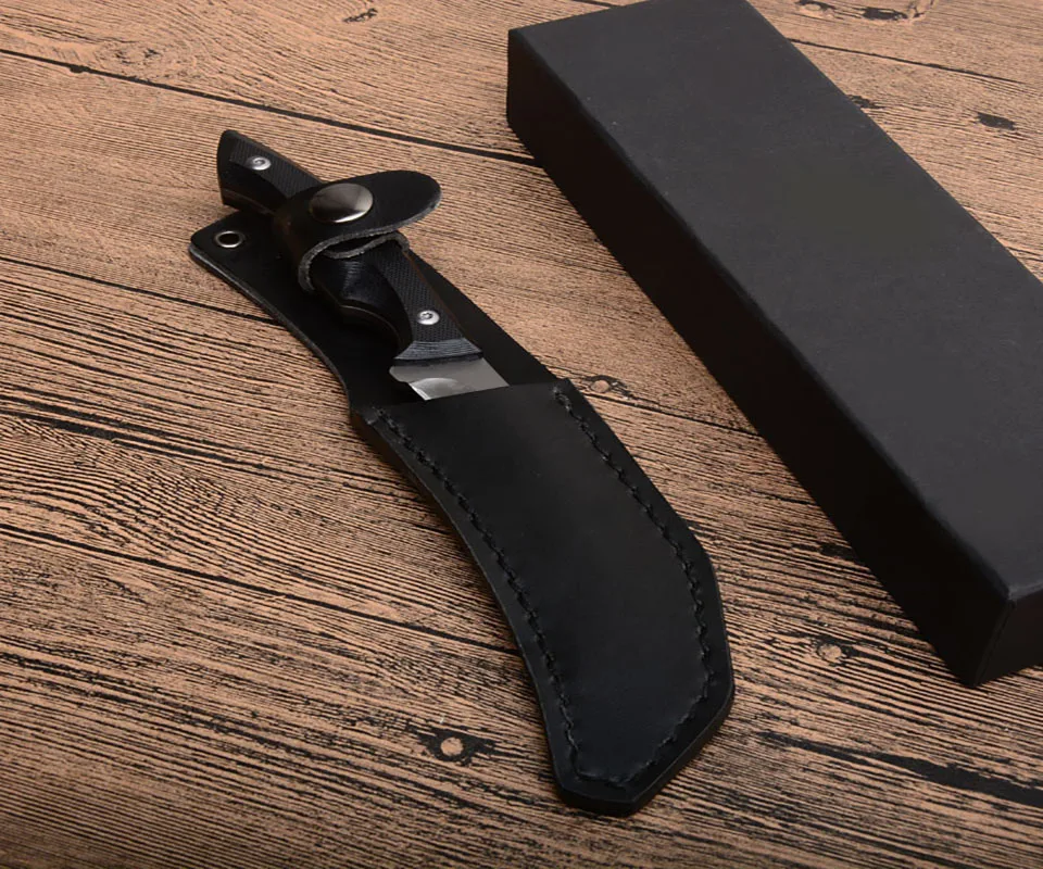 Diving Black Claw Fixed knife BC083 440c Blade Outdoor Survival knives G10 Black Titanium Camping knifes Sharp Tactical knifes