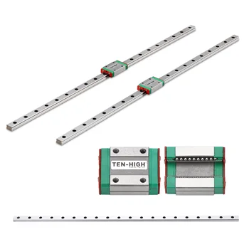 

TEN HIGH MGN12 L150 400 500 700 900 miniature linear rail Guide + MGN12C linear carriage bloc for machines CNC router
