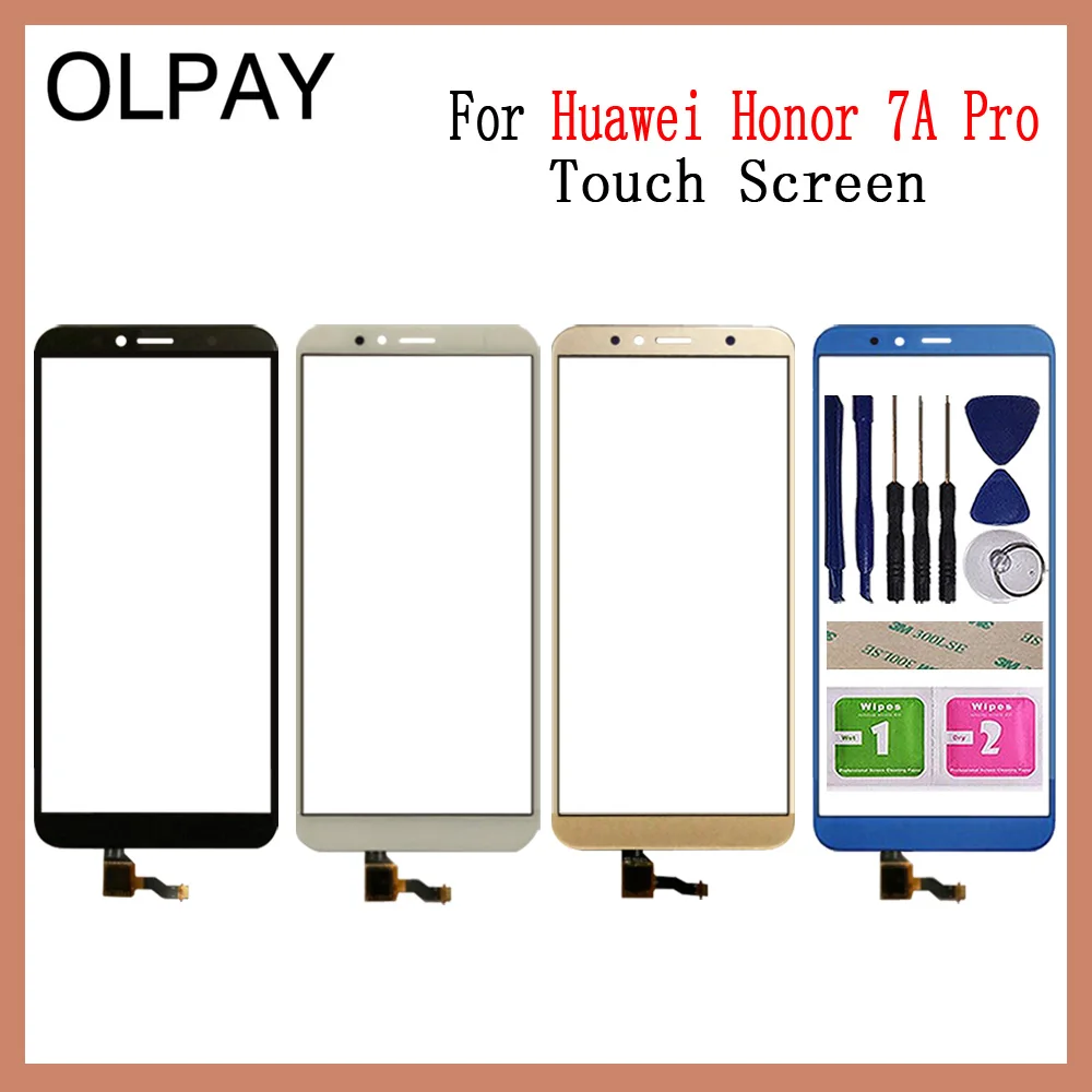 Мобильный телефон 5 7 &quotдюймовый сенсорный экран для HuaWei Honor 7A Pro AUM L29 дигитайзер