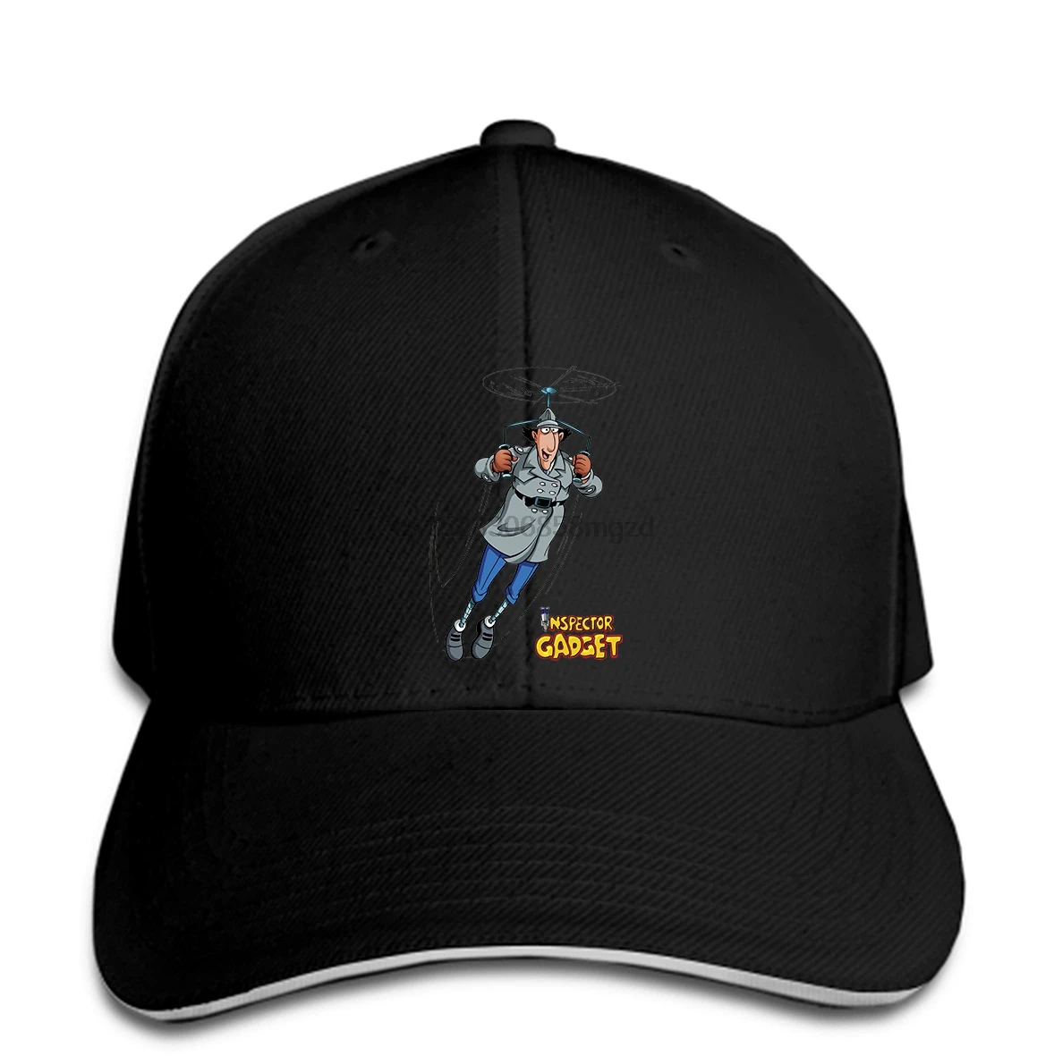 Inspector Gadget Propellor Funny 80's Cartoon Get Smart Parody New Mens Men Baseball Cap Snapback Cap Women Hat Peaked