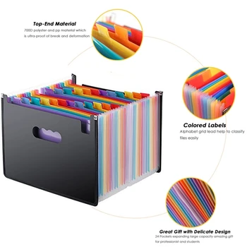 

Portable Rainbow Folding Large Capacity Student Test Paper Clip,,