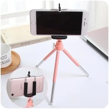 

Two Section Camera Phone Holder Table Tripod Telescopic Tripod Desktop Photography Tripod Small Digital SLR Camera Bracket