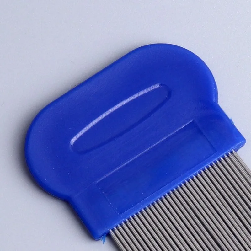 Pet Grate Combs Long Needle Shellfish Flea Stainless Steel Remove Lice Comb For Cats And Dogs Supplies Wholesale Para Perro