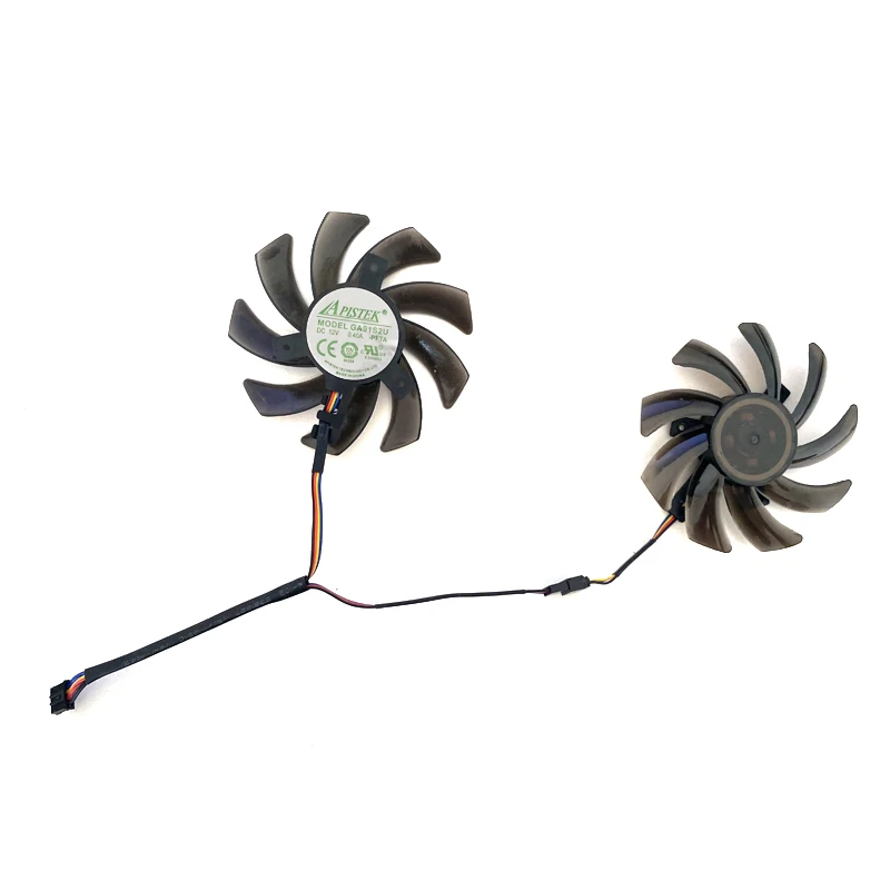 Fãs Mais Frias com Placa Gráfica Dupla 4pinmais Frias Pny Geforce Gtx 1070 ti 1070 1060 1080 Gtx1060 Ga91s2u Fdc10h12s9-c 85 mm Novo Fãs - Imagem 3