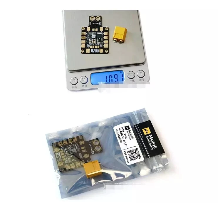 MATEK Mini XT60 Power Hub PDB распределительная плата питания с BEC 5V/12V для RC FPV Drone QAV210 QAV R