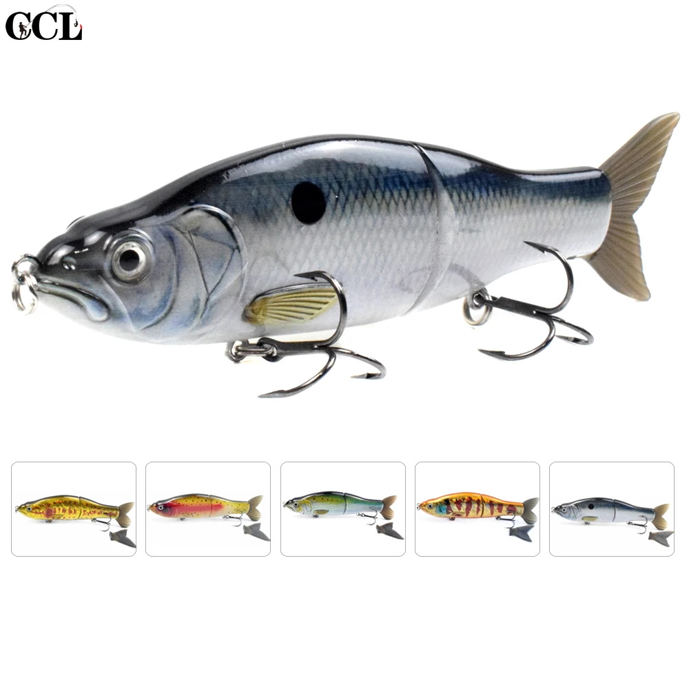 9 Inch Shad Jointed Lures Swimbait Fishing Wobblers Floating And Sinking Bait 