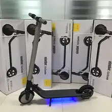 Складной электрический скутер для взрослых, ES2, портативный электровелосипед, 36 В, 300 Вт, черный, с приложением, Электрический скутер, электрический велосипед