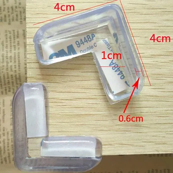 

1Pcs Soft PVC Desk Table Guard Edge Child Safety Corner Protector Protection Cover Safe Cushion with Adhesive Tape